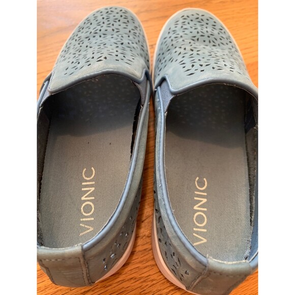Vionic Midi Perf Slip On Shoes - Picture 7 of 11